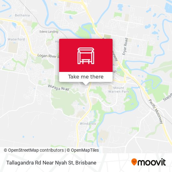 Tallagandra Rd Near Nyah St map