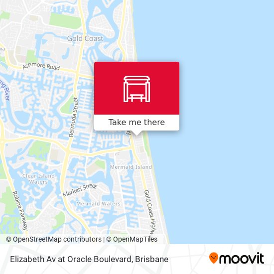 Elizabeth Av at Oracle Boulevard map