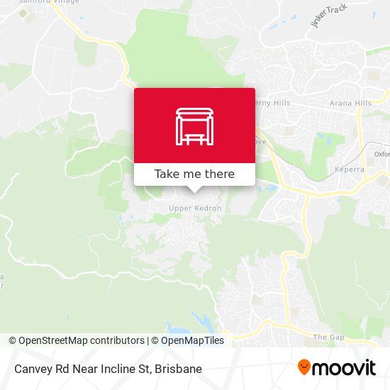 Canvey Rd Near Incline St map