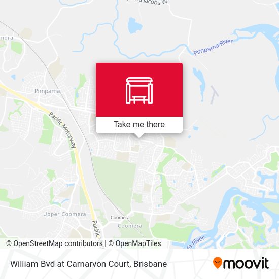 William Bvd at Carnarvon Court map
