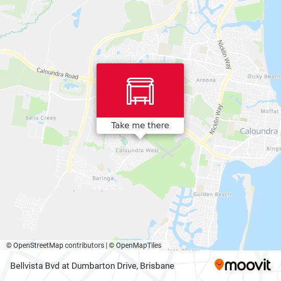 Bellvista Bvd at Dumbarton Drive map