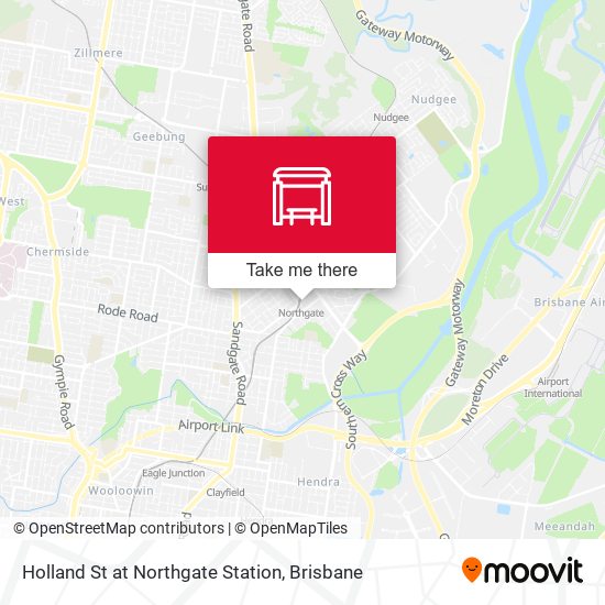 Mapa Holland St at Northgate Station