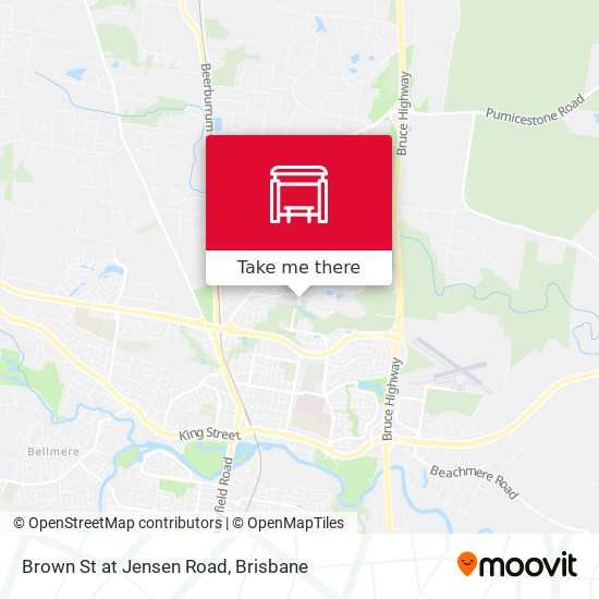 Brown St at Jensen Road map