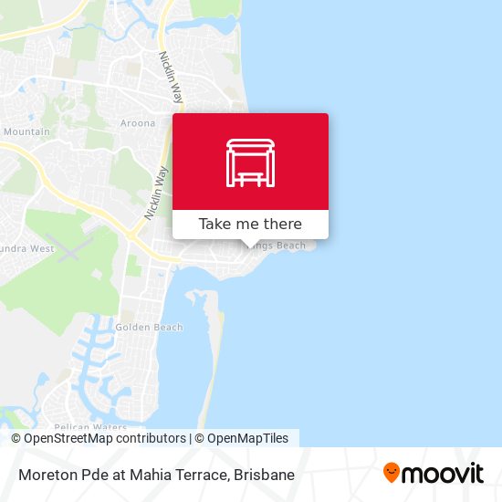 Moreton Pde at Mahia Terrace map
