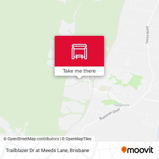 Trailblazer Dr at Meeds Lane map