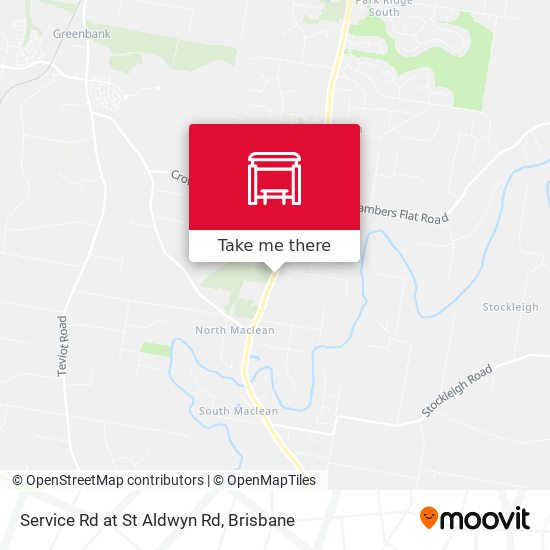 Service Rd at St Aldwyn Rd map