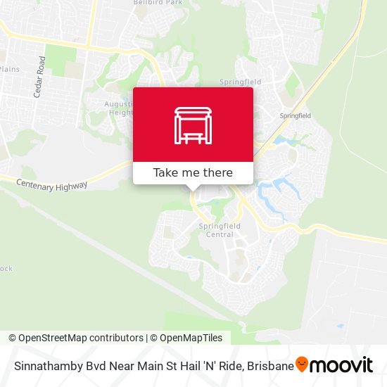 Sinnathamby Bvd Near Main St Hail 'N' Ride map