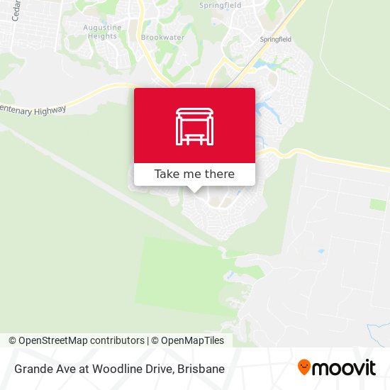Grande Ave at Woodline Drive map