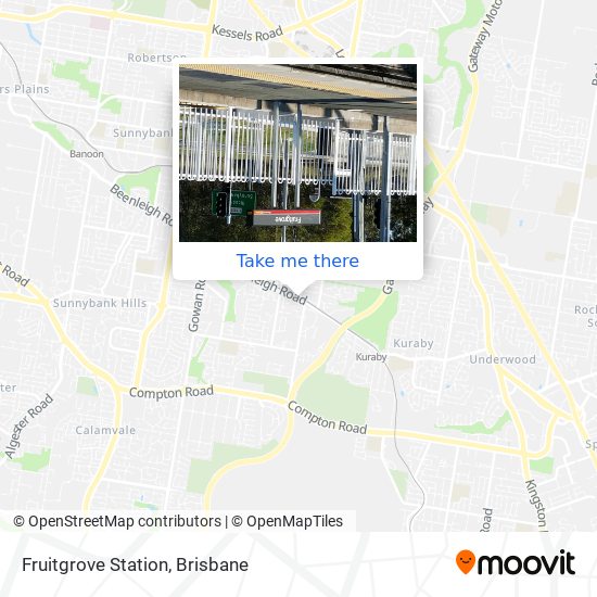 Fruitgrove Station map