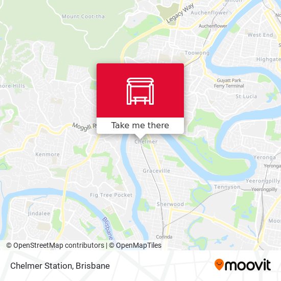 Chelmer Station map