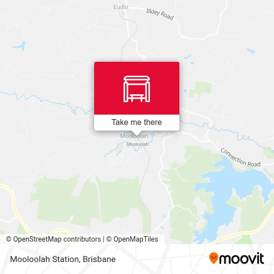 Mapa Mooloolah Station