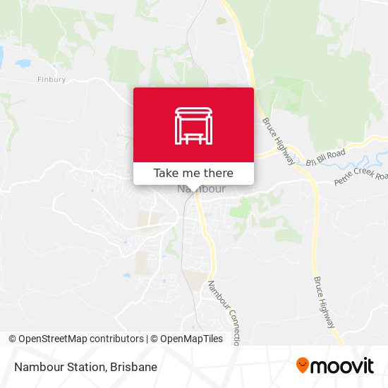 Nambour Station map