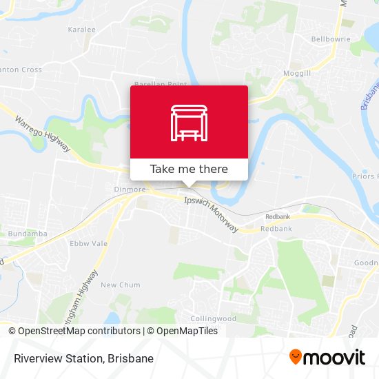 Riverview Station map