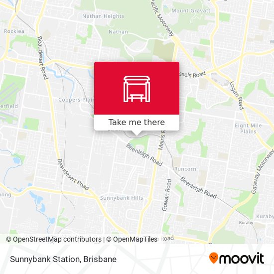 Sunnybank Station map