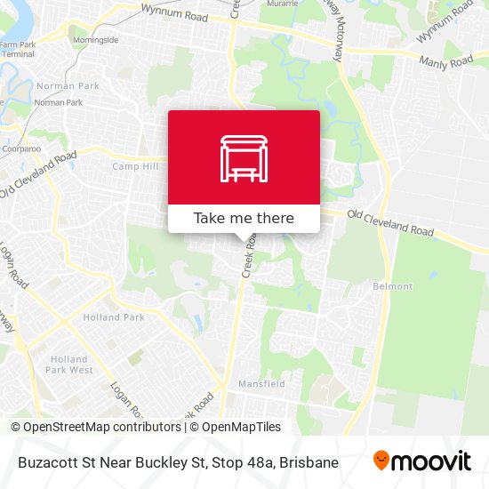 Buzacott St Near Buckley St, Stop 48a map