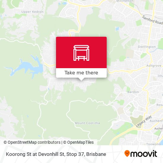 Koorong St at Devonhill St, Stop 37 map