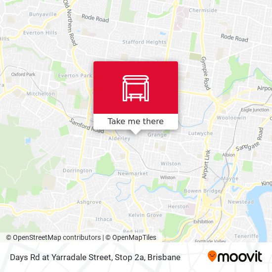 Days Rd at Yarradale Street, Stop 2a map