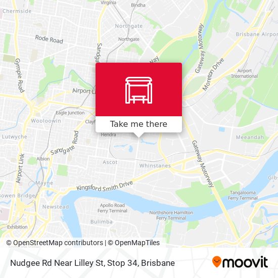 Nudgee Rd Near Lilley St, Stop 34 map