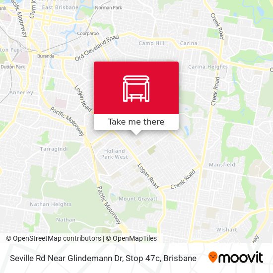 Seville Rd Near Glindemann Dr, Stop 47c map