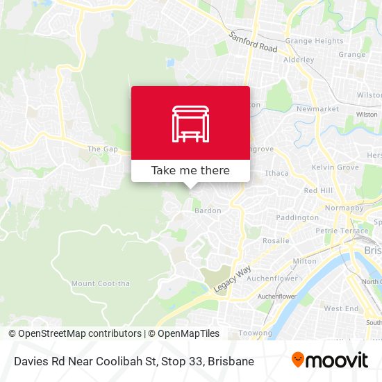 Davies Rd Near Coolibah St, Stop 33 map