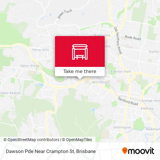 Dawson Pde Near Crampton St map