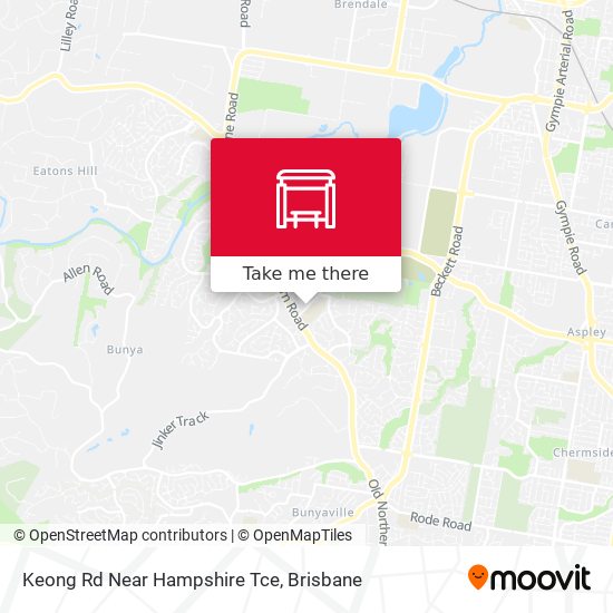 Keong Rd Near Hampshire Tce map