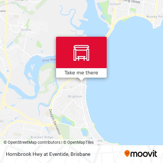 Hornibrook Hwy at Eventide map