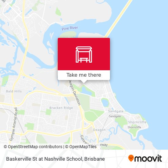 Baskerville St at Nashville School map