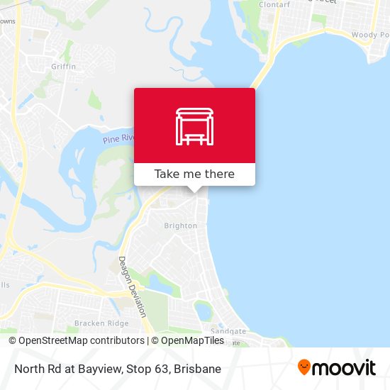 North Rd at Bayview, Stop 63 map