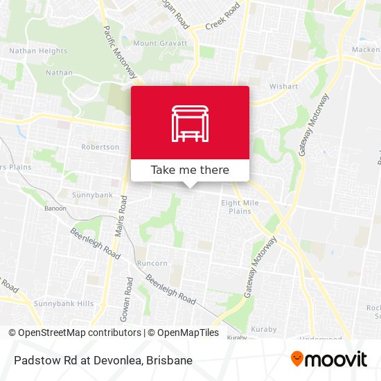 Padstow Rd at Devonlea map