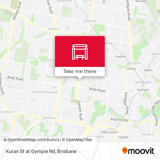 Kuran St at Gympie Rd map