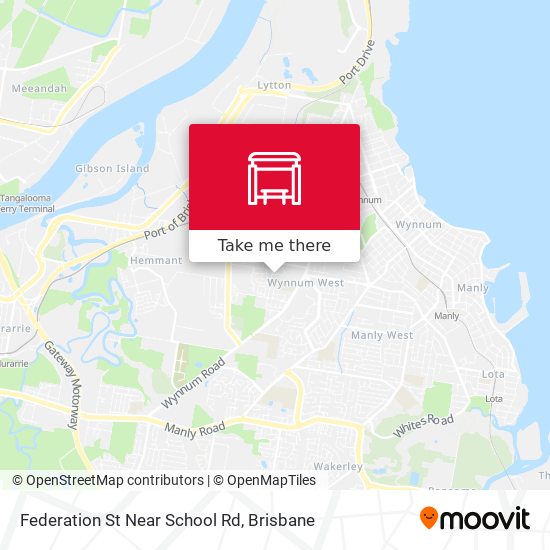 Federation St Near School Rd map