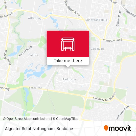 Algester Rd at Nottingham map
