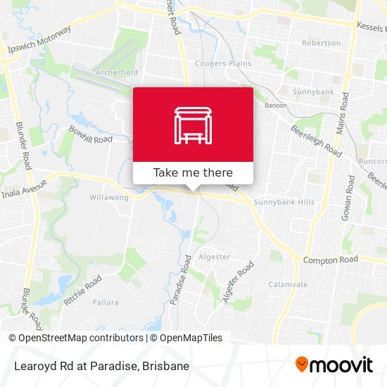 Learoyd Rd at Paradise map