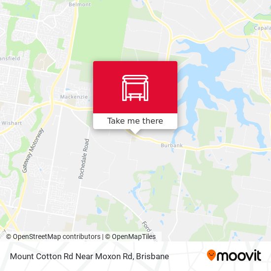 Mount Cotton Rd Near Moxon Rd map