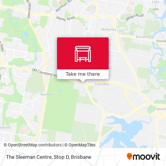 The Sleeman Centre, Stop D map