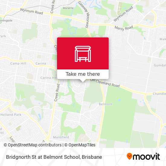 Bridgnorth St at Belmont School map