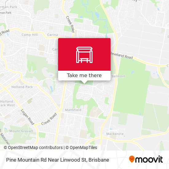 Pine Mountain Rd Near Linwood St map