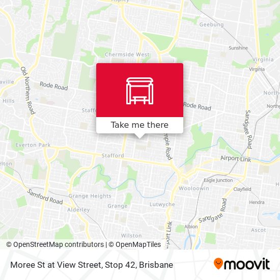 Moree St at View Street, Stop 42 map