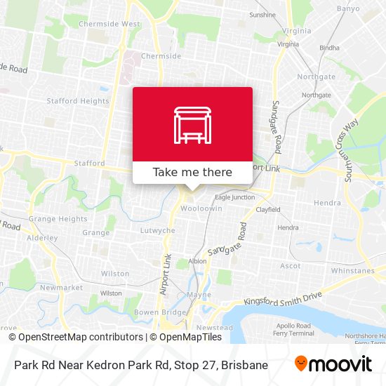 Park Rd Near Kedron Park Rd, Stop 27 map