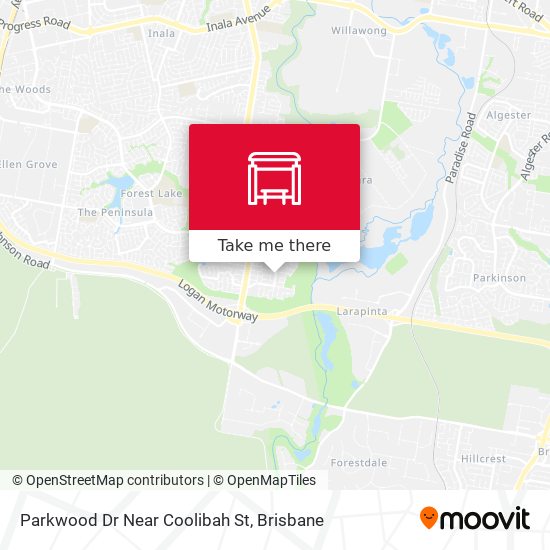 Parkwood Dr Near Coolibah St map