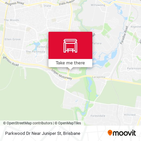 Parkwood Dr Near Juniper St map