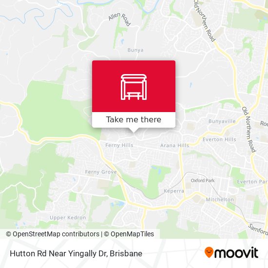 Hutton Rd Near Yingally Dr map