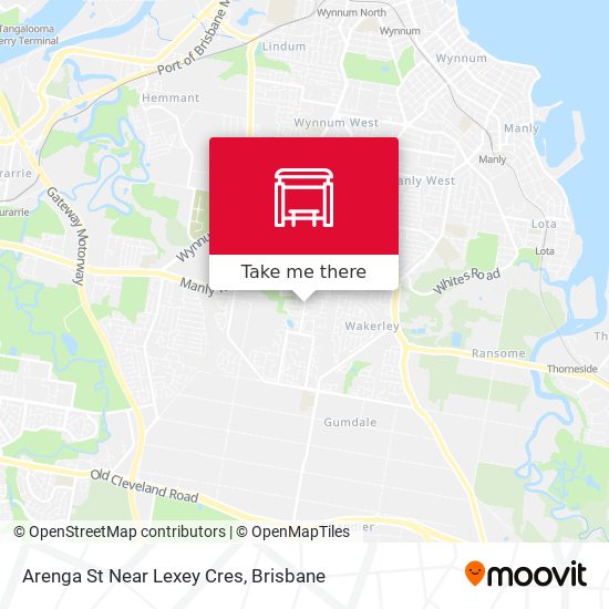 Arenga St Near Lexey Cres map