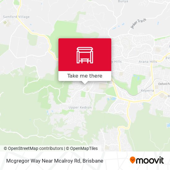 Mcgregor Way Near Mcalroy Rd map