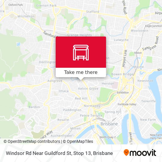 Windsor Rd Near Guildford St, Stop 13 map