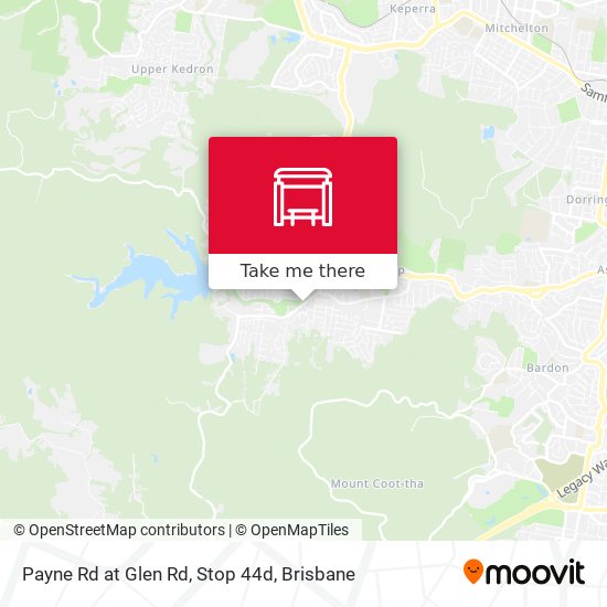 Payne Rd at Glen Rd, Stop 44d map