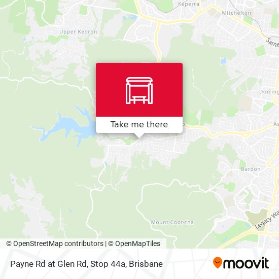 Payne Rd at Glen Rd, Stop 44a map