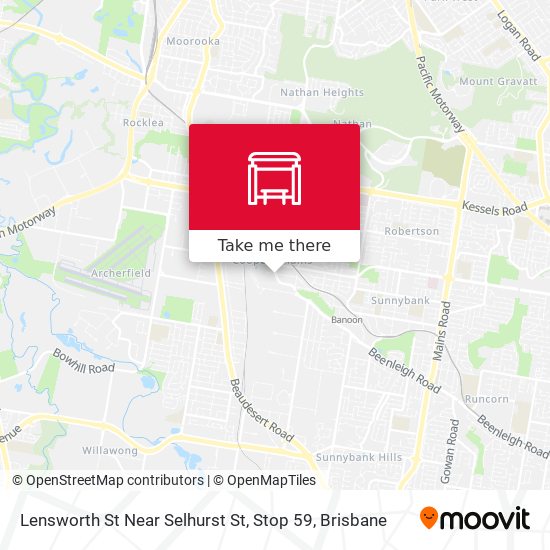 Lensworth St Near Selhurst St, Stop 59 map