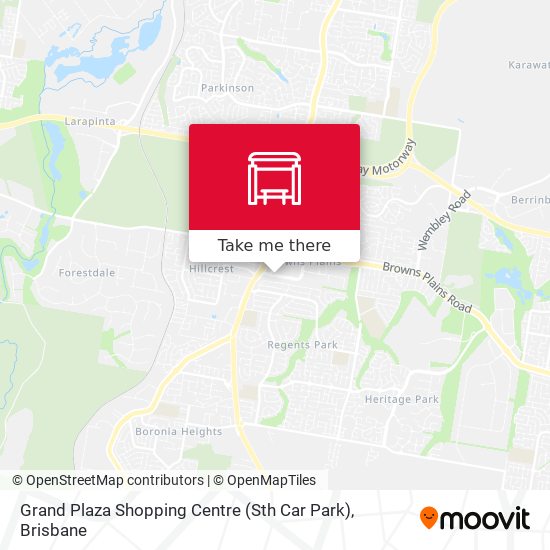 Grand Plaza Shopping Centre (Sth Car Park) map